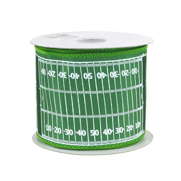 Football Field Gridiron Yard Markers Polyster Ribbon, 2-1/2-Inch, 10 Yards