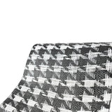 Houndstooth Fabric Mesh, 10-Inch x 10-Yard - Black/White