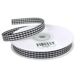 Gingham Checkered Holiday Christmas Ribbon, 3/8-Inch, 25 Yards