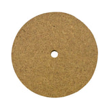 MDF DIY Craft Wood Flat Wheels, 2-1/8-Inch, 6-Count - Natural