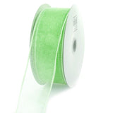 Sheer Chiffon Ribbon Wired Edge, 1-1/2-inch, 25-yard