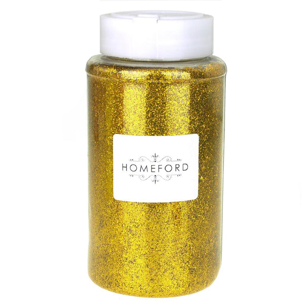 Fine Glitter Bottle, 1-Pound BULK, Gold