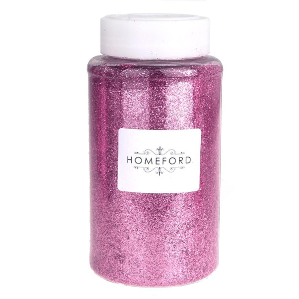 Fine Glitter Bottle, 1-Pound BULK, Mauve