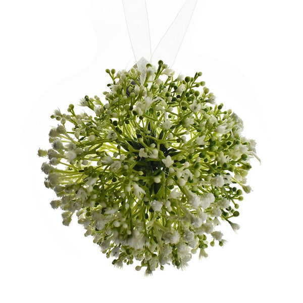 Artificial Serissa Kissing Ball, 5-1/2-Inch