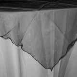 Organza Table Cover Overlay, 80-inch