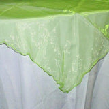 Organza Table Cover Overlay, 80-inch