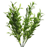 Artificial Myrtle Leaf Spray, 18-Inch