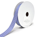 Woven Polyester Herringbone Ribbon, 5/8-Inch, 6-Yard