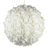 Soft Touch Flower Kissing Balls Wedding Centerpiece, 14-inch