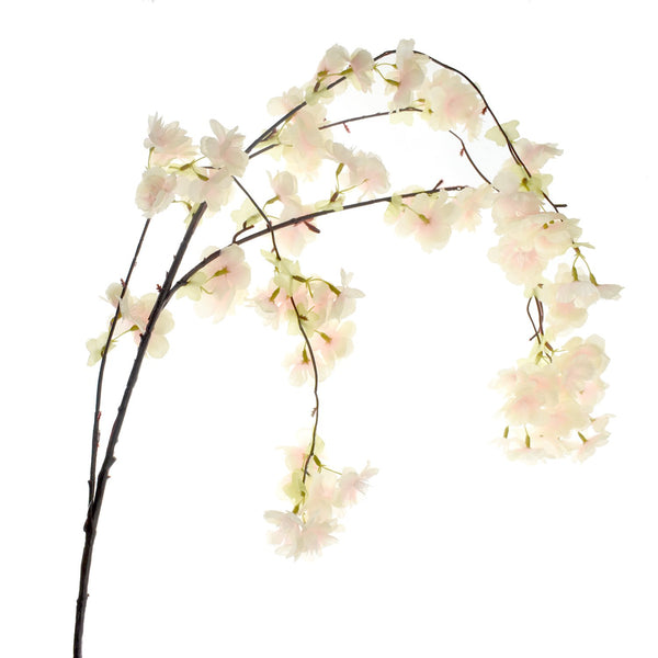 Artificial Cherry Blossom Spray, 58-Inch, Pink