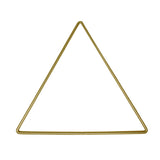 Metal Triangle Macrame Ring, Gold/Silver, 11-1/2-Inch, 2-Piece