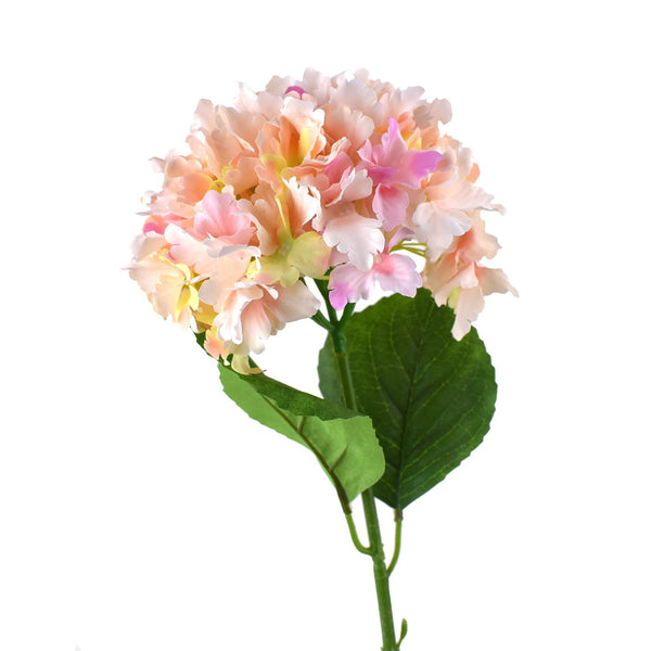 Deluxe Hydrangea Stem, Blush Pink, 26-Inch