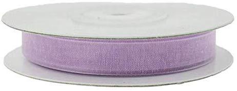 Sheer Organza Ribbon, 3/8-inch, 25-yard, Lavender