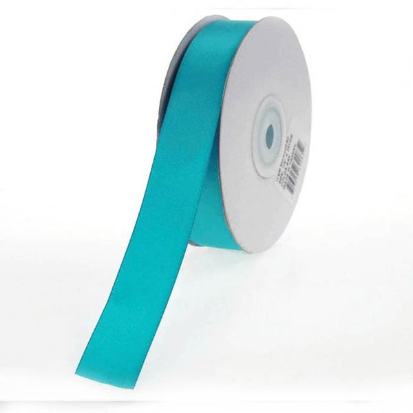 Double Faced Satin Ribbon, 7/8-inch, 25-yard, Turquoise