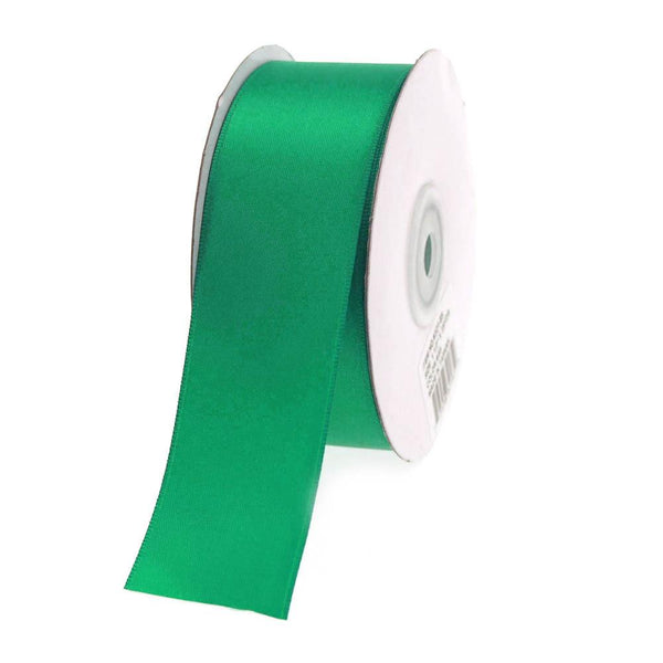 Double Faced Satin Ribbon, 1-1/2-inch, 25-yard, Emerald Green