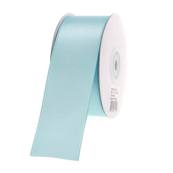 Double Faced Satin Ribbon, 1-1/2-inch, 25-yard, Light Blue