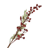 Winter Red Berry Christmas Spray Pick, 28-Inch, 2-Piece