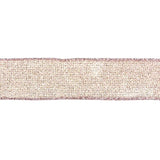 Metallic Micro Mesh Wired Ribbon, 1-1/2-Inch, 10-Yard - Rose Gold