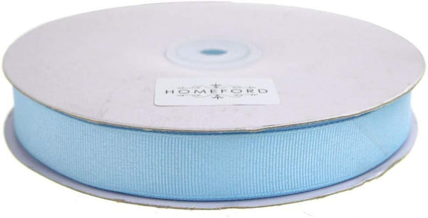 Solid Grosgrain Ribbon, 5/8-Inch, 50 Yards, Light Blue