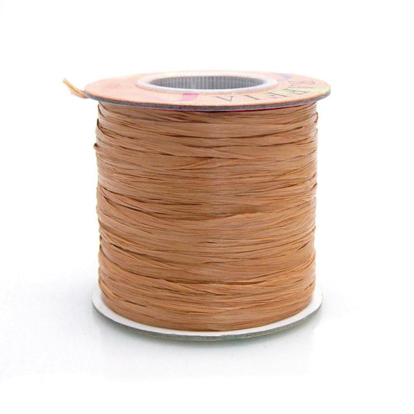 Matte Raffia Ribbon, 1/4-Inch, 100-Yard, Antique Gold