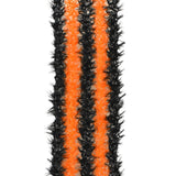 Halloween Fuzzy Stripes Wired Ribbon, 1-1/2-Inch, 10-Yard