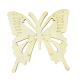 Laser-cut Wooden Butterfly, 4-Inch, 3-Piece