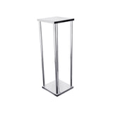 Metallic Pillar Centerpiece Stand, 30-Inch