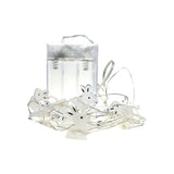 LED Battery Operated Bunny String Lights, 80-Inch