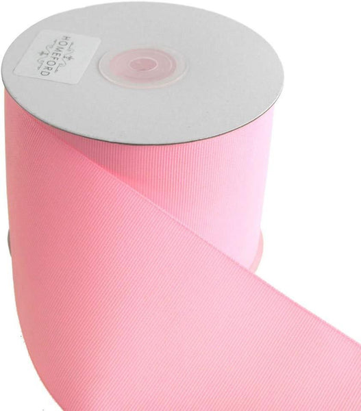 Solid Grosgrain Ribbon, 3-Inch, 25 Yards, Pink