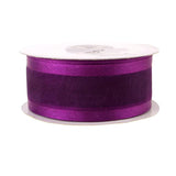 Satin-Edge Sheer Organza Ribbon, 1-1/2-inch, 25-Yard