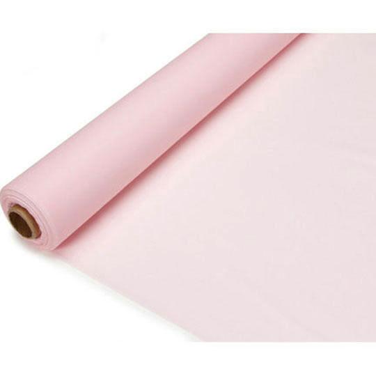 Banquet Plastic Table Roll, 40-Inch x 100-Feet, Light Pink