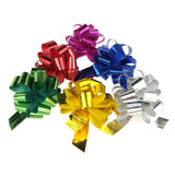 Metallic Pull Bows for Gift Wrapping, 2-Piece