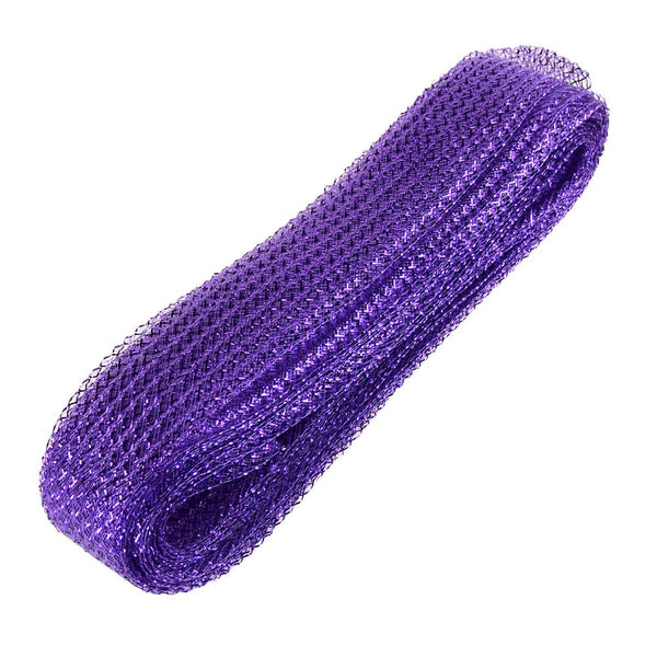 Waffle Wash Deco Flex Ribbon, 2-1/2-Inch, 20 Yards, Lavender