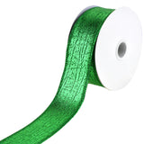 Elegant Cracked Lamé Wired Ribbon, 1-1/2-Inch, 10-Yard