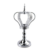 Metal Crown Table Centerpiece, 18-Inch