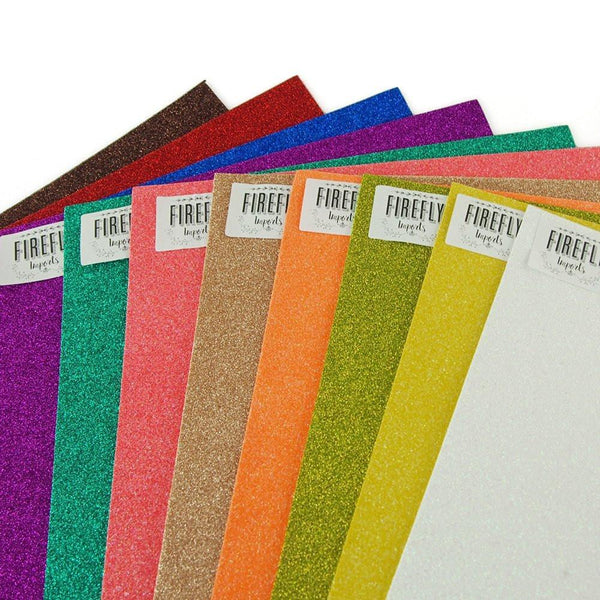 Glitter EVA Foam Sheet, 13-inch x 18-inch, 10-Piece