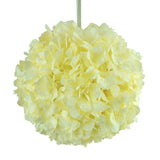 Silk Hydrangea Flower Kissing Balls Centerpiece, 10-Inch