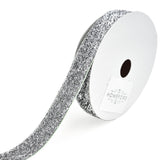 Sparkling Velvet Glitter Ribbon, 5/8-Inch, 3-Yard