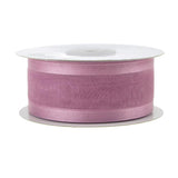 Satin-Edge Sheer Organza Ribbon, 1-1/2-inch, 25-Yard