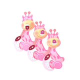 Craft Foam Giraffe In Diaper, 5-1/4-Inch, 10-Count, Pink