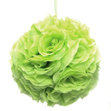 Silk Flower Kissing Balls Wedding Centerpiece, 10-Inch