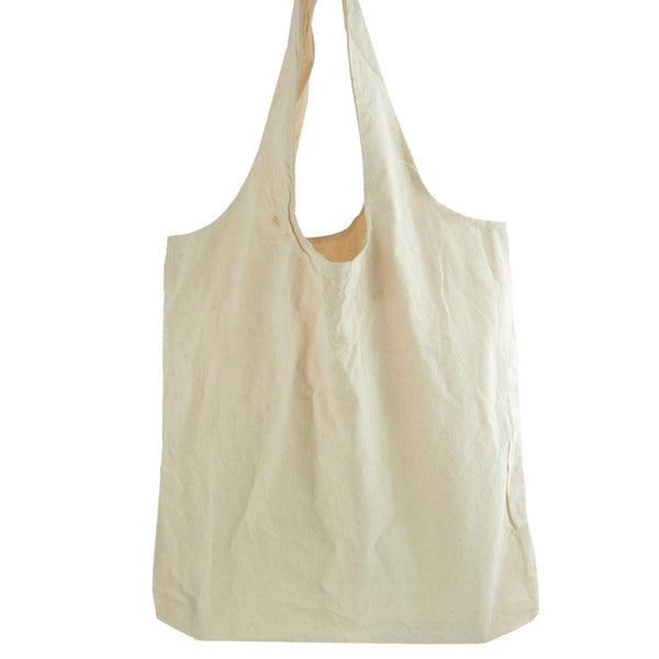 Cotton Tote Shopping Bag, 19-Inch