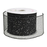 Glitter Netting Mesh Ribbon, 2-1/2-Inch, 10 Yards