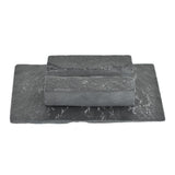 Stationary Card Holder, Slate, 3-Inch, 2-Piece