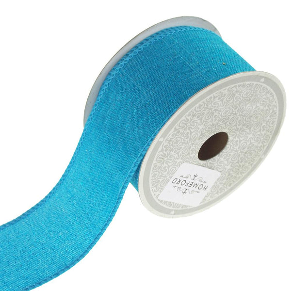 Canvas Glam Ribbon, 2-Inch, 10 Yards, Turquoise