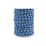 Metallic Twisted Cord Rope Trim, 3mm, 25-Yard