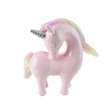 Ceramic Unicorn With Rainbow Hair Coin Bank, 9-Inch