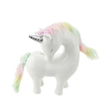 Ceramic Unicorn With Rainbow Hair Coin Bank, 9-Inch