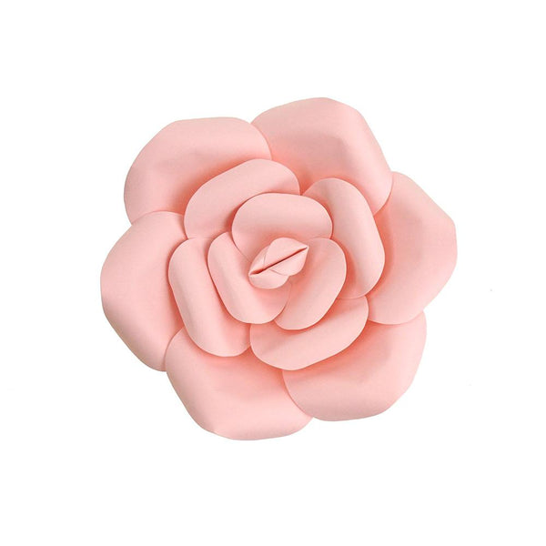 Paper Ranunculus Wall Flower, 7-3/4-Inch, Pink