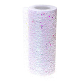 Glitter Confetti Mesh Roll, 6-Inch, 10-Yard